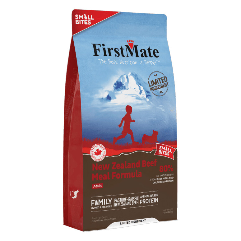 FirstMate New Zealand Beef Meal Formula Small Bites Grain-Free Dry Dog Food
