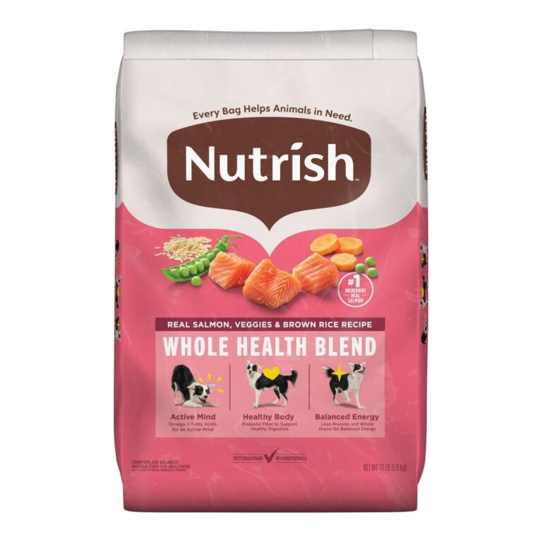 Rachael Ray Nutrish Real Salmon, Veggies & Brown Rice Dry Dog Food