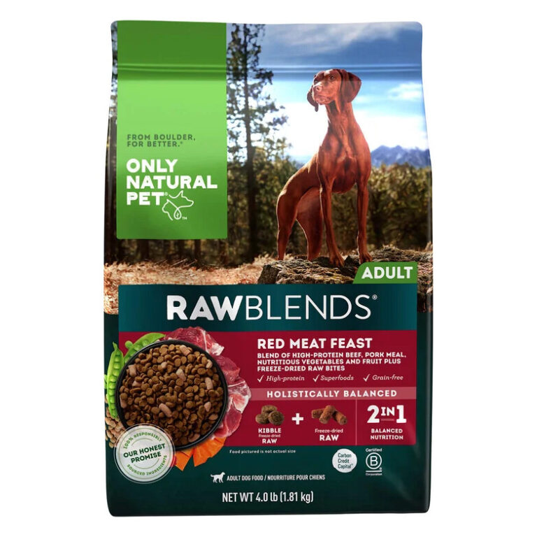 Only Natural Pet Raw Blends Grain Free Raw Dry Dog Food