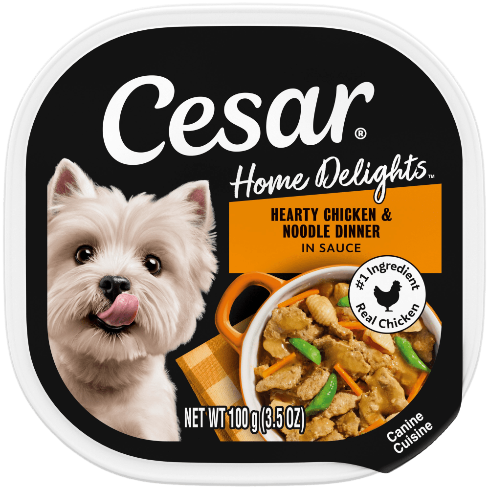 Cesar Home Delights Hearty Chicken & Noodle Dinner in Sauce Wet Dog Food