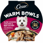 Cesar Warm Bowls Chicken & Beef With Vegetables Entrée Wet Dog Food