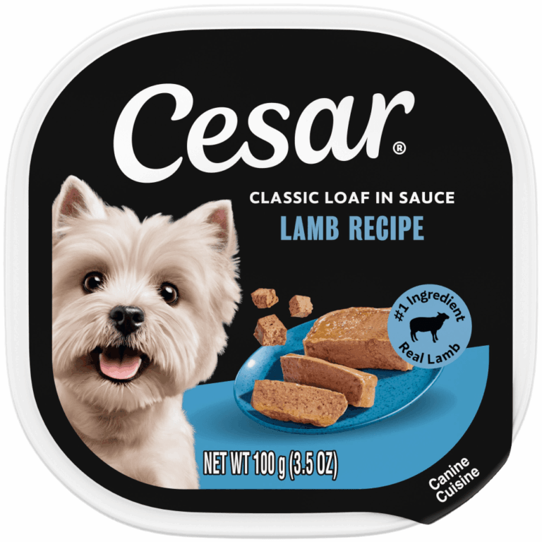 Cesar Classic Loaf in Sauce Lamb Wet Dog Food