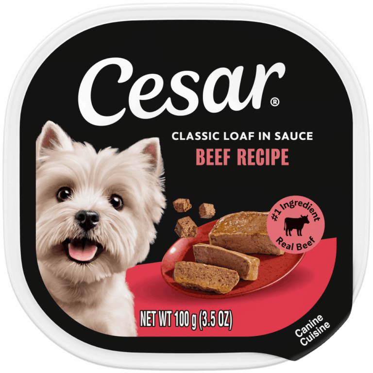 Cesar Classic Loaf in Sauce Beef Grain-Free Wet Dog Food
