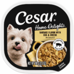 Cesar Home Delights Sausage with Egg & Cheese in Sauce Wet Dog Food