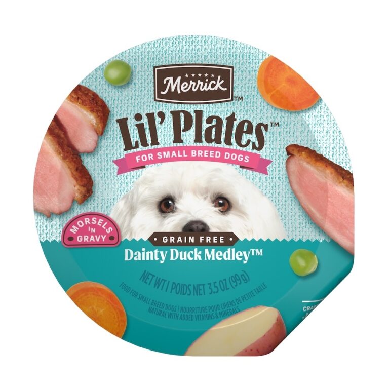 Merrick Lil’ Plates Small Breed Grain Free Duck Wet Dog Food