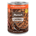 Merrick Grain Free Big Texas Chunky Steak Tips in Gravy Wet Dog Food