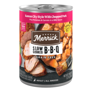 Merrick Slow-Cooked BBQ Chopped Pork Grain-Free Wet Dog Food
