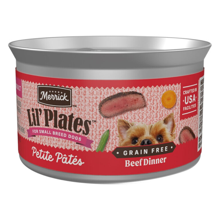 Merrick Lil’ Plates Petite Pates Beef Grain-Free Wet Dog Food