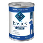 Blue Basics Grain Free Adult Duck Potato Recipe Wet Dog Food