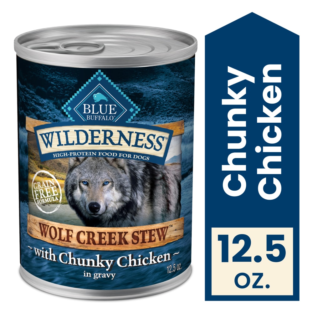 Blue Wilderness Wolf Creek Stew Chicken Wet Dog Food