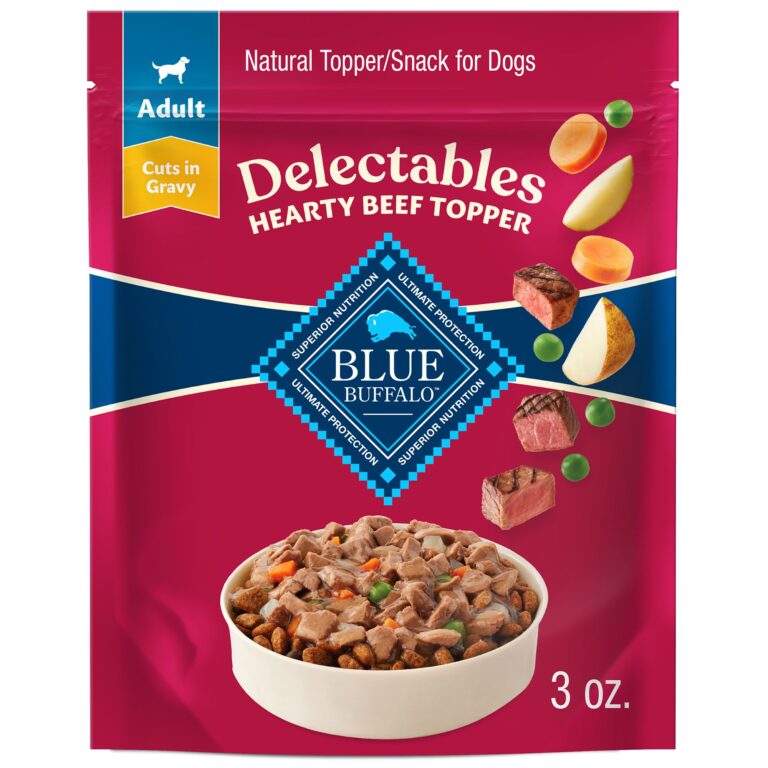 Blue Delectables Beef Dog Food Topper