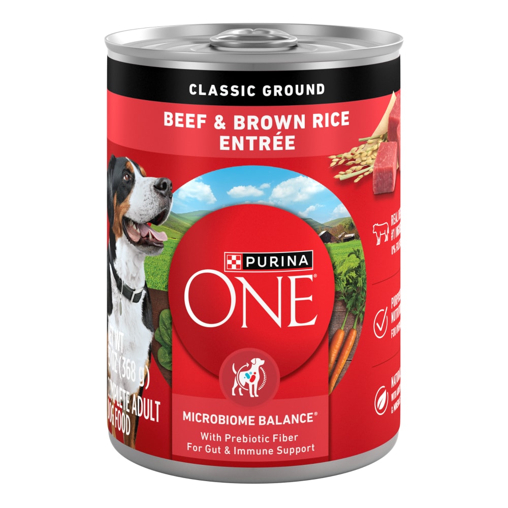 Purina ONE Beef & Brown Rice Wet Dog Food