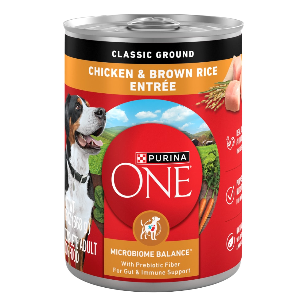 Purina ONE Chicken & Brown Rice Wet Dog Food