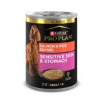 Purina Pro Plan Sensitive Skin & Stomach Salmon & Rice Entrée Classic Wet Dog Food