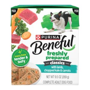 Purina Beneful Freshly Prepared Classics With Lamb, Chopped Kale and Carrots Pate Wet Dog Food