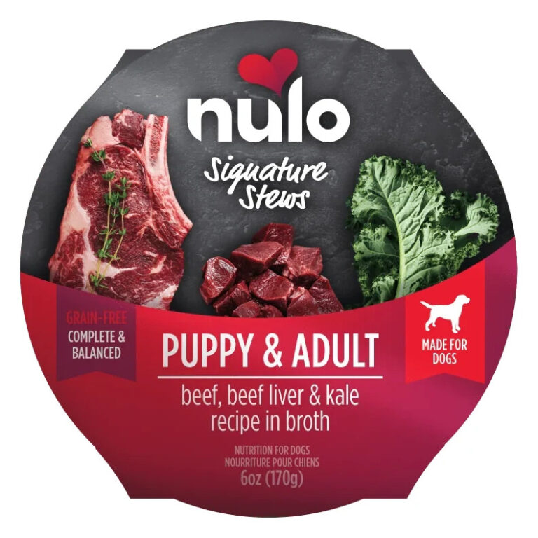 Nulo FreeStyle Signature Stews Beef, Beef Liver & Kale Recipe Grain-Free Wet Dog Food