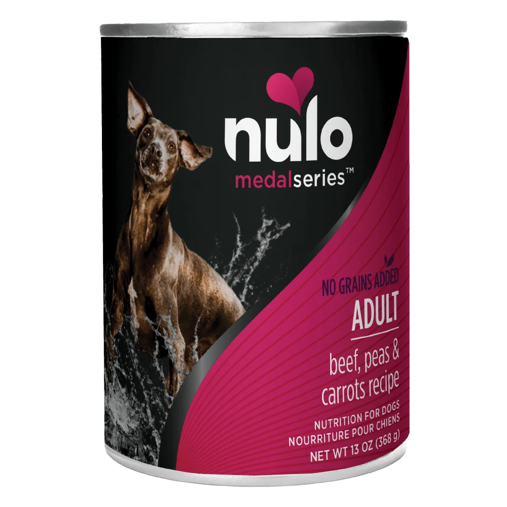 Nulo MedalSeries Paté Beef, Peas & Carrots Recipe Grain-Free Wet Dog Food