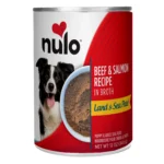 Nulo Land & Sea Paté Beef & Salmon Recipe Grain-Free Wet Dog Food