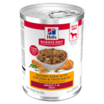 Hill’s Science Diet Adult Savory Stew with Chicken & Vegetables Wet Dog Food