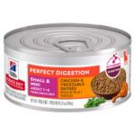 Hill’s Science Diet Adult Perfect Digestion Small & Mini Chicken & Vegetables Entrée Wet Dog Food