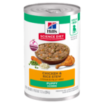 Hill’s Science Diet Puppy Chicken & Rice Stew Wet Dog Food