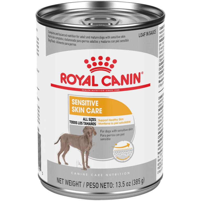 Royal Canin Canine Care Nutrition Sensitive Skin Care Loaf in Sauce Wet Dog Food