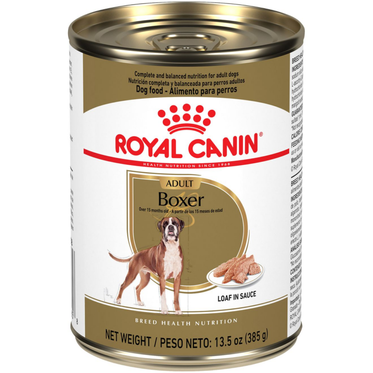 Royal Canin Breed Health Nutrition Boxer Adult Loaf in Sauce Wet Dog Food