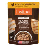 Instinct Original Healthy Cravings Toppers Real Chicken Recipe Grain-Free Dog Food Topper