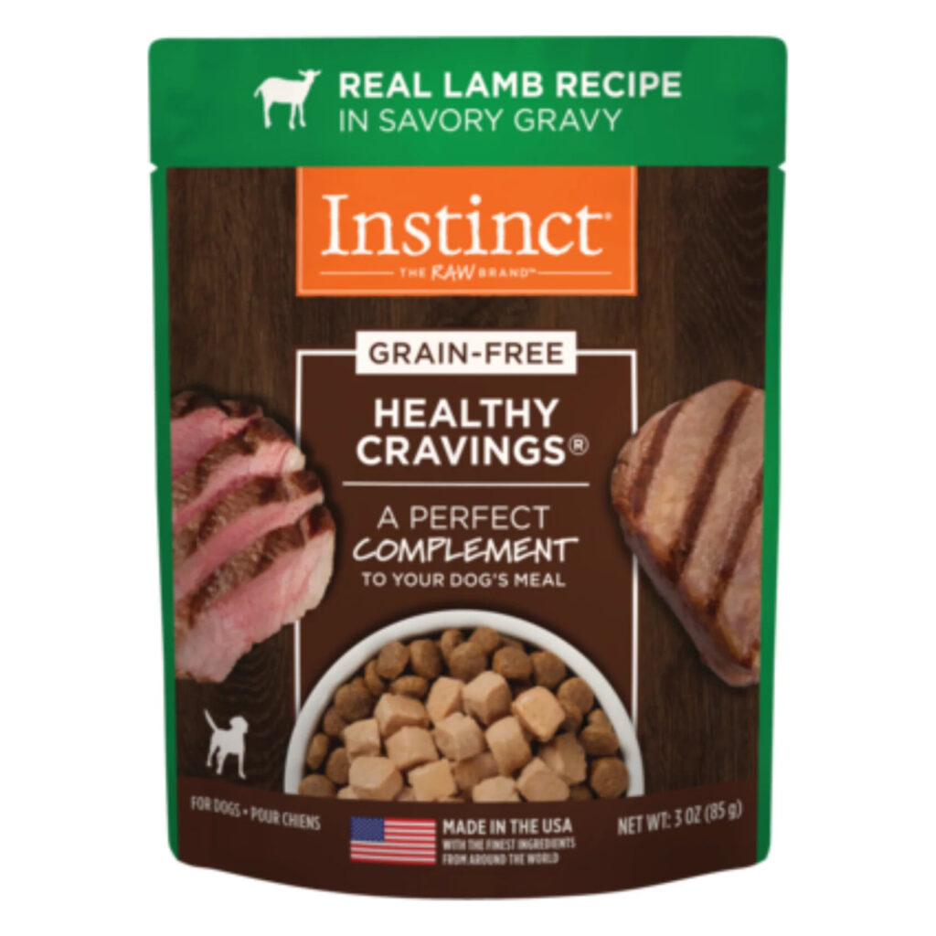 Instinct Original Healthy Cravings Toppers Real Lamb Recipe Dog Food Topper
