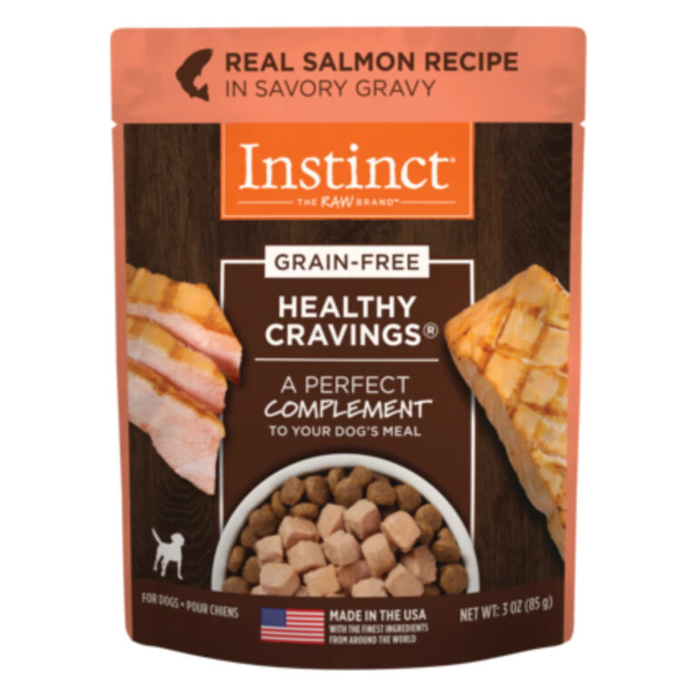 Instinct Original Healthy Cravings Toppers Real Salmon Recipe Dog Food Topper