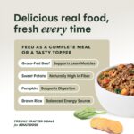 Instinct Freshly Crafted Meals Grass-Fed Beef Recipe Dog Food Topper, photo 3