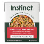 Instinct Freshly Crafted Meals Grass-Fed Beef Recipe Dog Food Topper