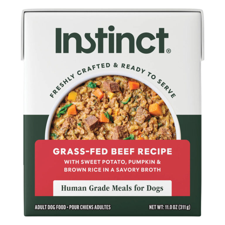Instinct Freshly Crafted Meals Grass-Fed Beef Recipe Dog Food Topper