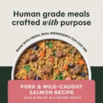 Instinct Freshly Crafted Meals Pork & Wild-Caught Salmon Recipe Wet Dog Food, photo 2