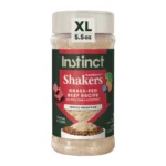 Instinct Raw Boost RawBoost+ Shakers Grass-Fed Beef Recipe Grain-Free Dog Food Topper