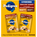 Pedigree Choice Cuts IN Gravy Adult Pouches, Grilled Chicken & Filet Mignon Wet Dog Food