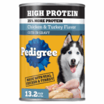 Pedigree High Protein Adult Can, Chicken & Turkey Wet Dog Food