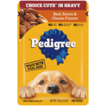Pedigree Choice Cuts IN Gravy Adult Pouch, Beef, Bacon, & Cheese Wet Dog Food