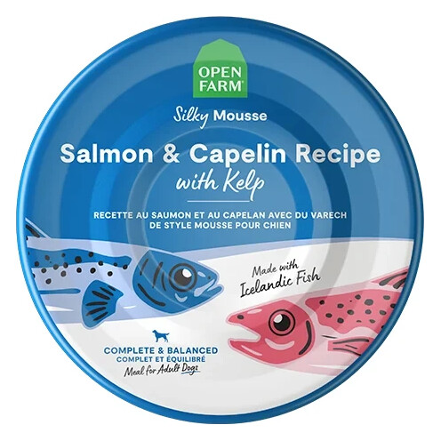 Open Farm Icelandic Salmon & Capelin Grain-Free Wet Dog Food