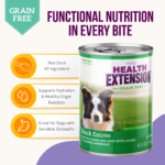 Health Extension food Grain Free Duck Entree Wet Dog Food, photo 4