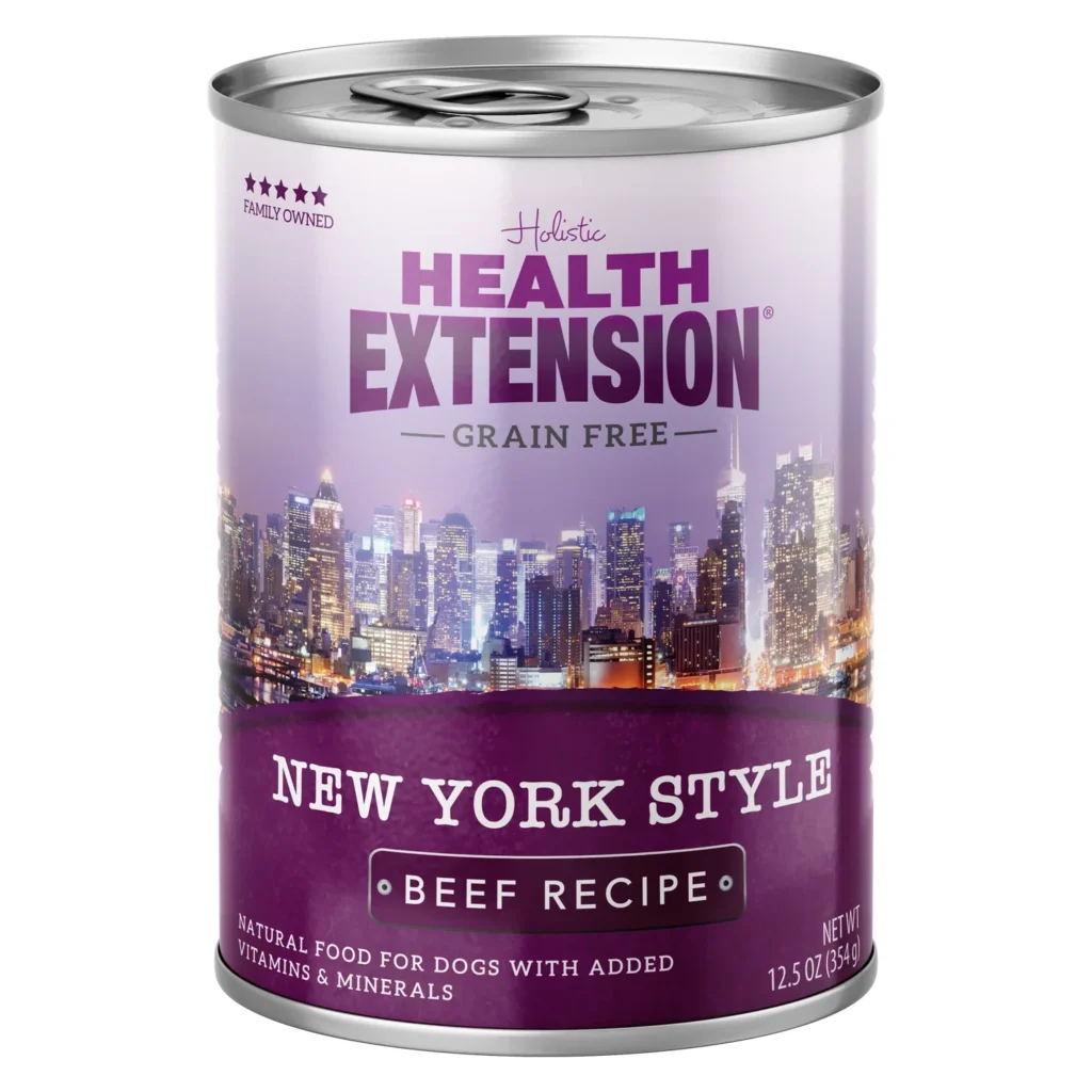 Health Extension food Grain Free New York Style Wet Dog Food
