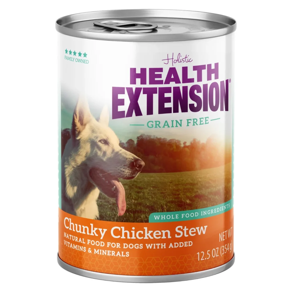 Health Extension food Grain Free Chunky Chicken Stew Wet Dog Food