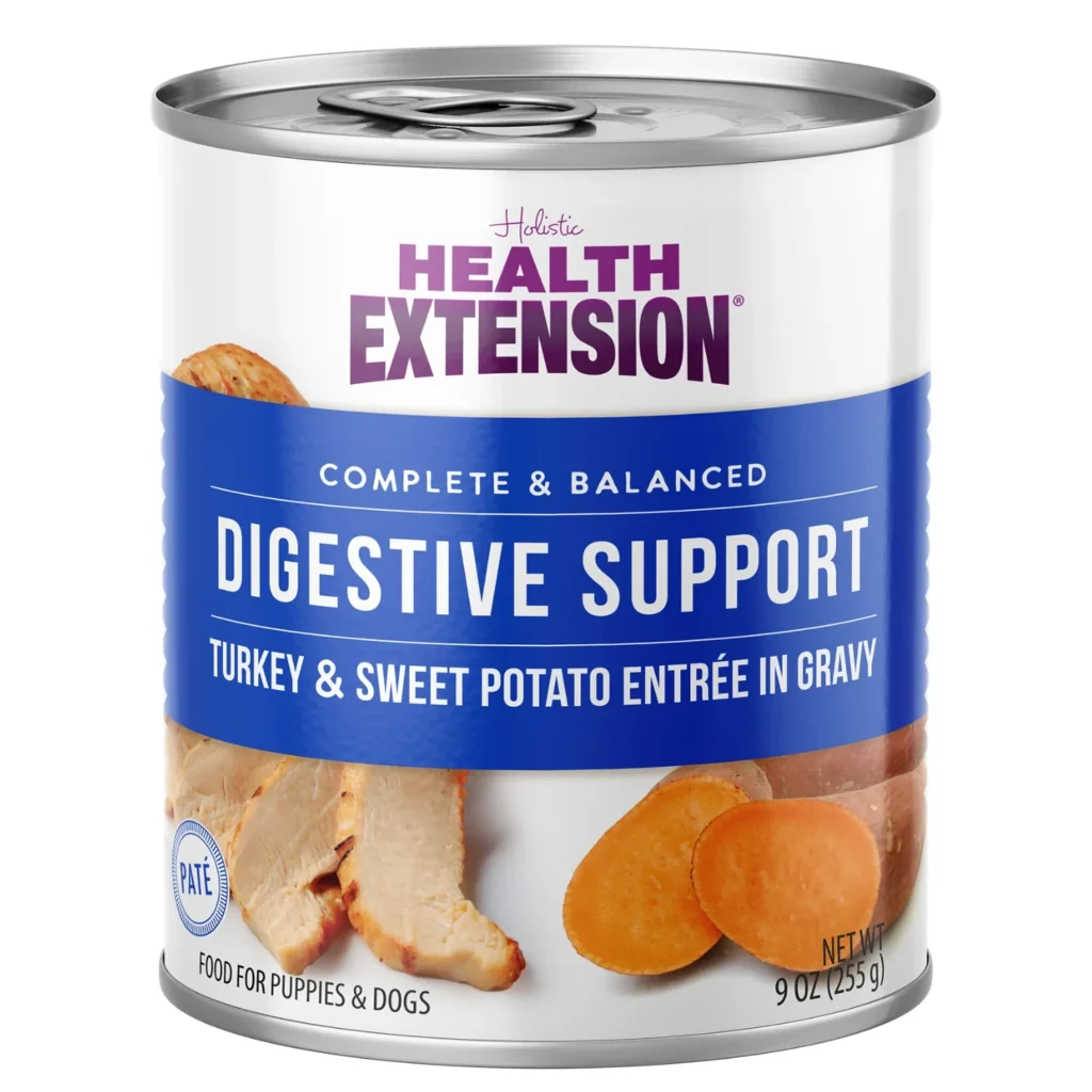 Health Extension Digestive Support, Turkey & Sweet Potato Entrée in Gravy Wet Dog Food