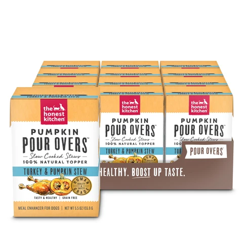 The Honest Kitchen Pumpkin Pour Overs Turkey Dog Food Topper