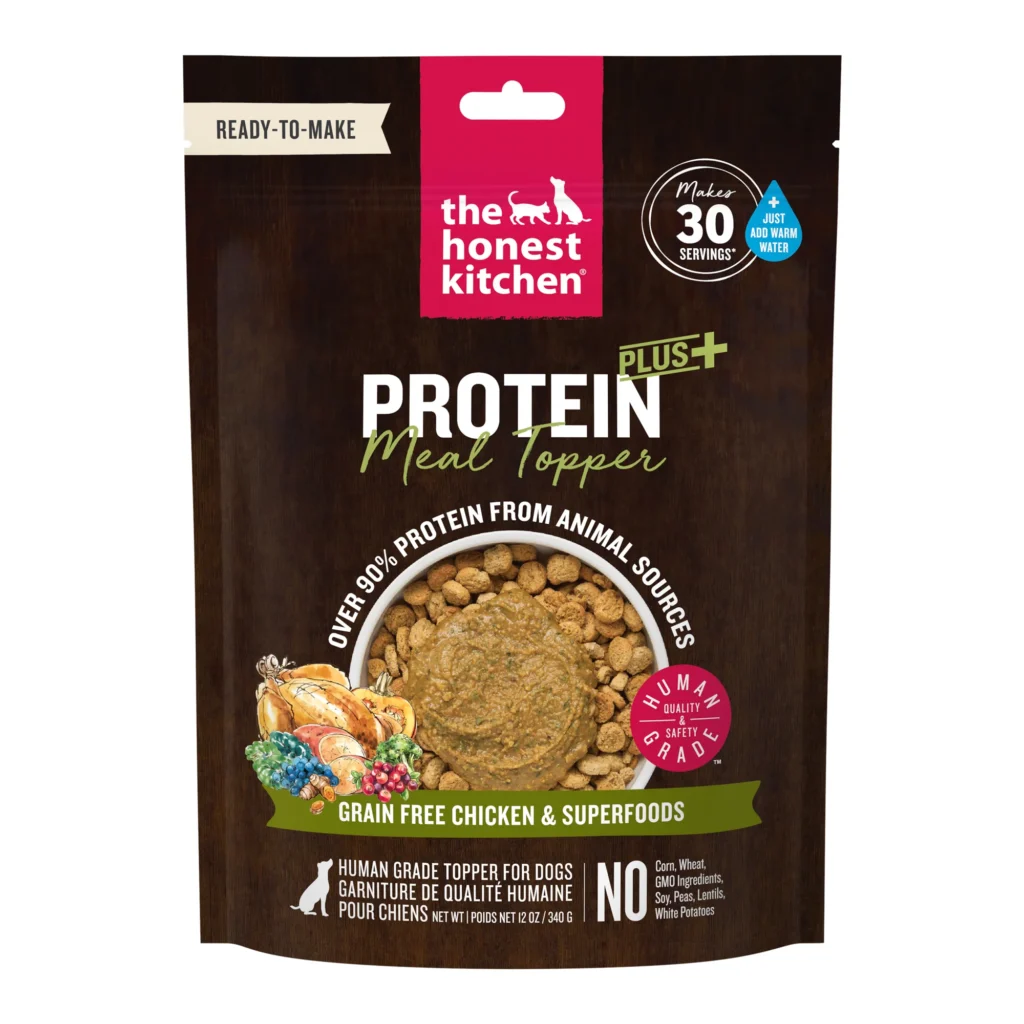 The Honest Kitchen Protein Plus Grain Free Chicken with Superfoods Dog Food Topper