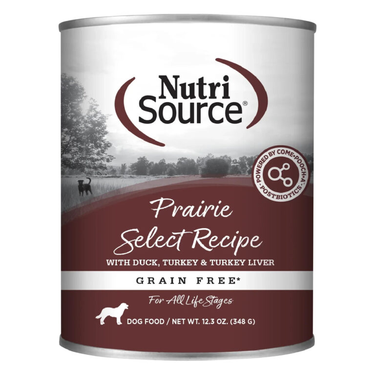 NutriSource Prairie Select Grain-Free Wet Dog Food