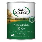 NutriSource Turkey & Rice Wet Dog Food