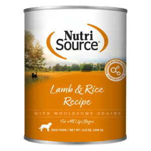 NutriSource Lamb & Rice Wet Dog Food