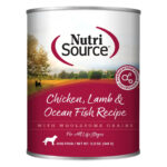 NutriSource Chicken, Lamb & Ocean Fish Wet Dog Food