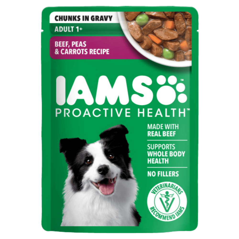 Iams Proactive Health Adult Beef, Peas and Carrots Recipe Wet Dog Food